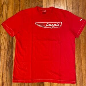 Ducati x Puma Red Short Sleeve Tshirt